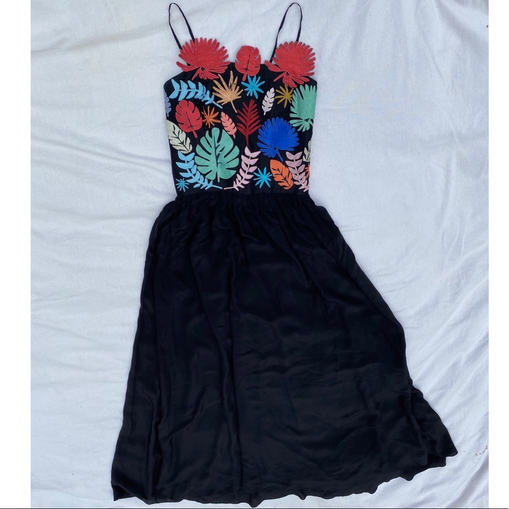 Free People Carolina K Tropical print Midi Dress - Picture 2 of 5